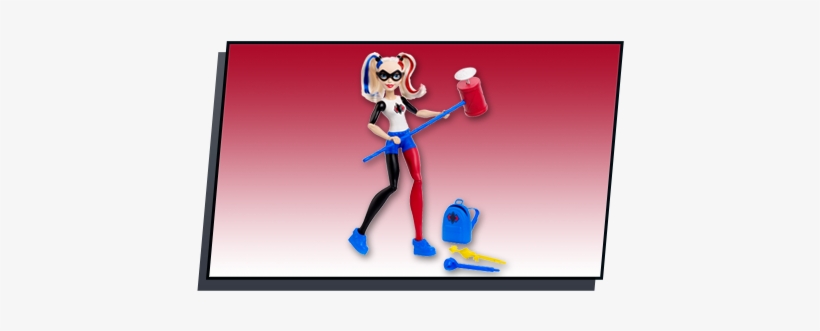 Dc Super Hero Girls™ Feature Harley Quinn™ Action Doll - Wonder Woman, transparent png download