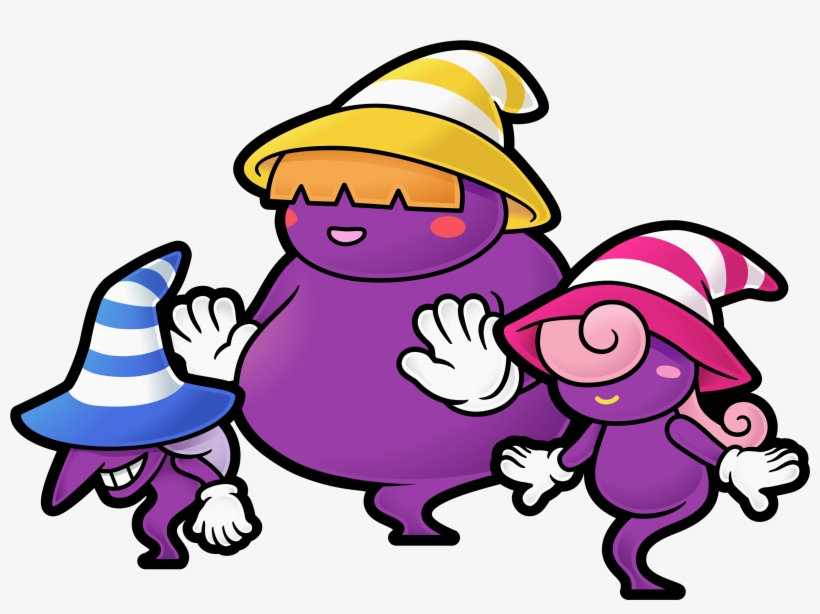 The Shadow Sirens - Paper Mario Thousand Year Door Shadow Sirens, transparent png download