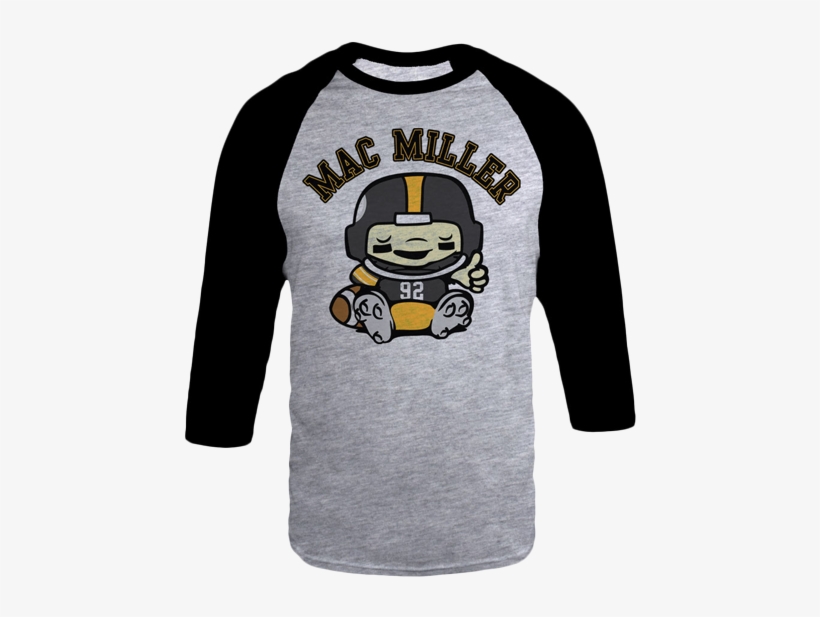 Mac Miller Lil Mac Football Shirt - Poster: Mac Miller, 91x61cm., transparent png download