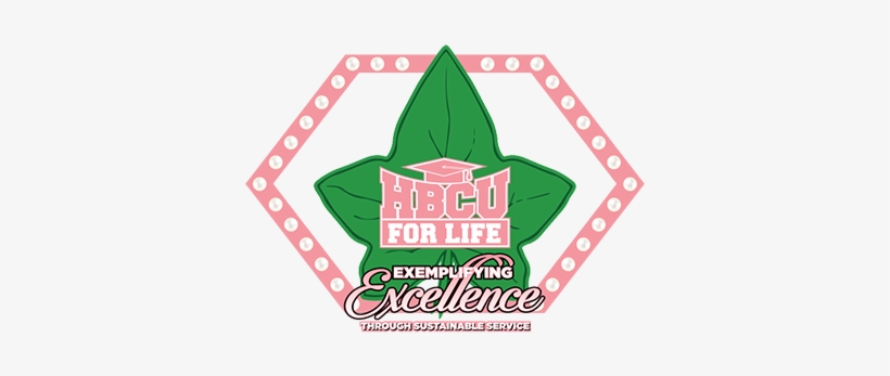 Hbcu For Life - Alpha Kappa Alpha Hbcu For Life, transparent png download