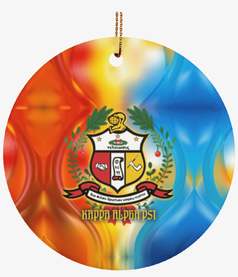Kappa Alpha Psi Circle Ornament Unique Greek Store - Kappa Alpha Psi, transparent png download