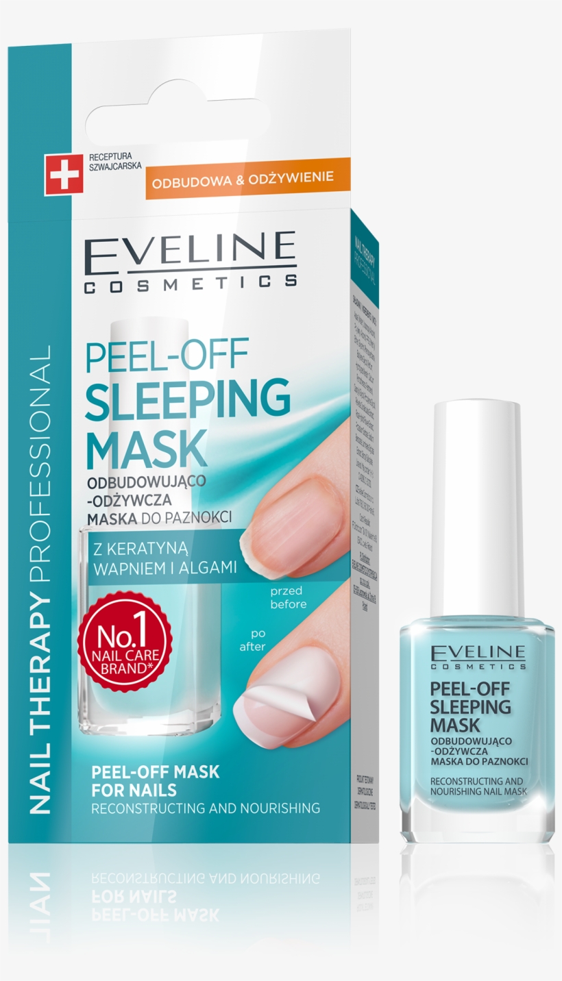 Nail Therapy Professional Peel Off Sleeping Mask - Eveline, transparent png download