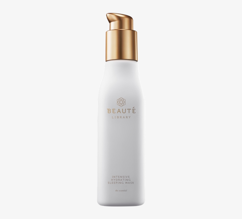 Intensive Hydrating Sleeping Mask - Glass Bottle, transparent png download