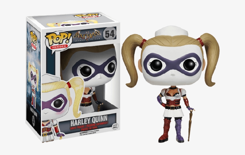 Arkham Asylum - Batman Arkham Asylum Harley Quinn Pop, transparent png download