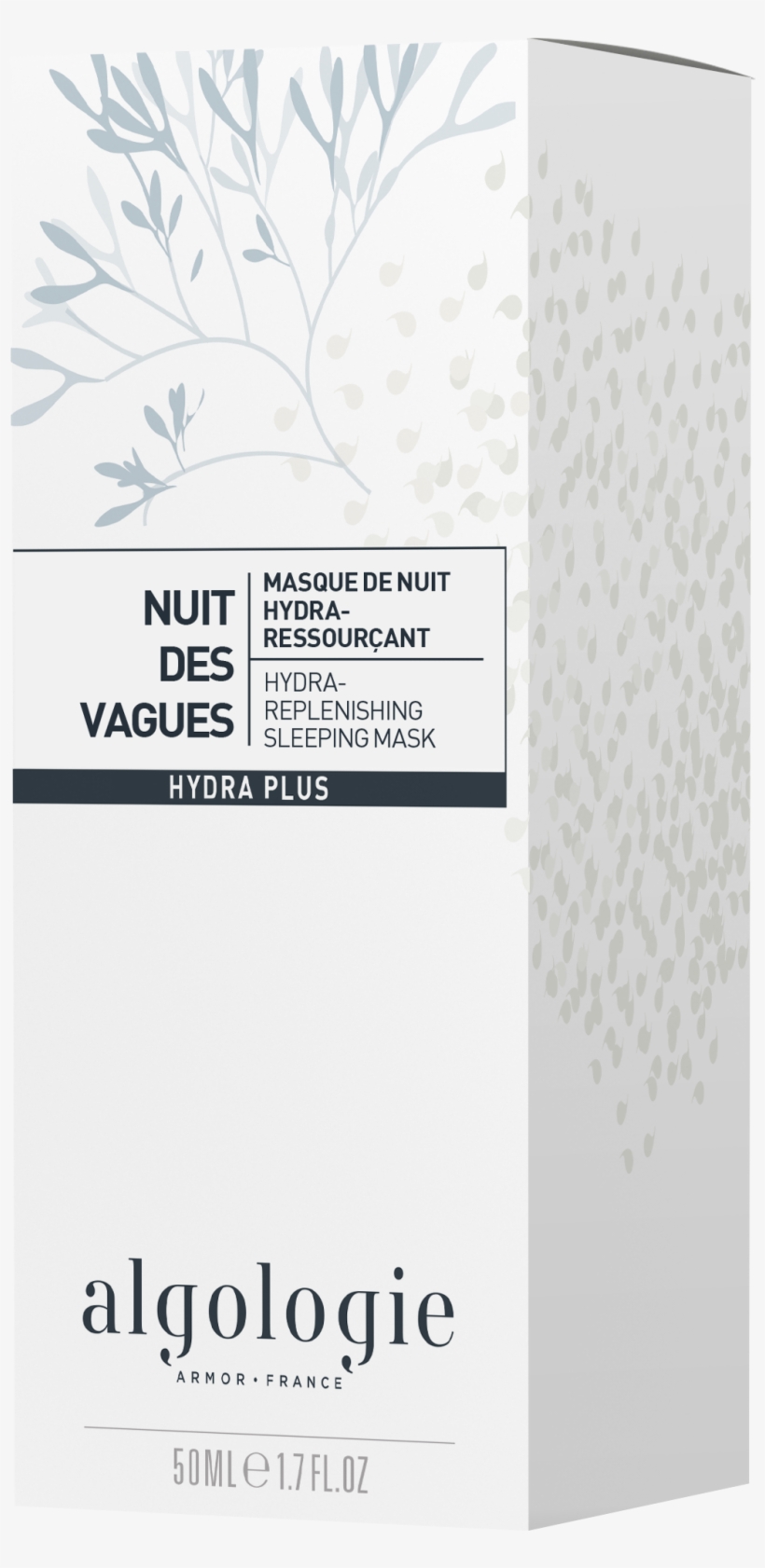 Algologie Hydra Replenishing Sleeping Mask 50ml - Algologie Hydra-refreshing Exfoliating Cream, transparent png download