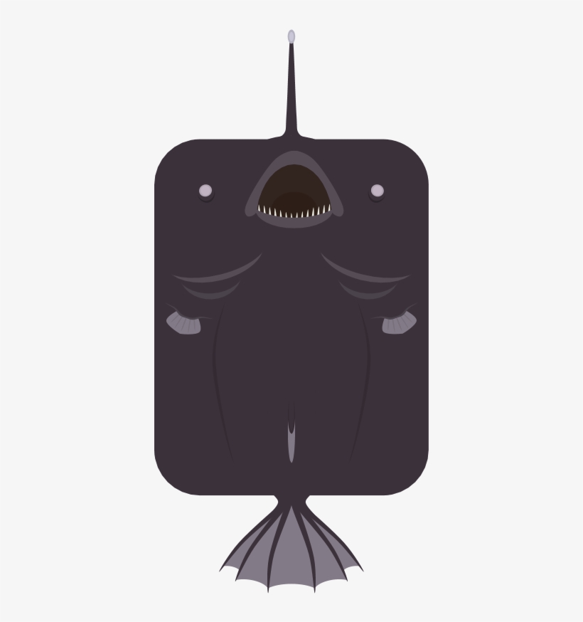 Animalkrøyer's Deep Sea Angler Fish - Illustration, transparent png download