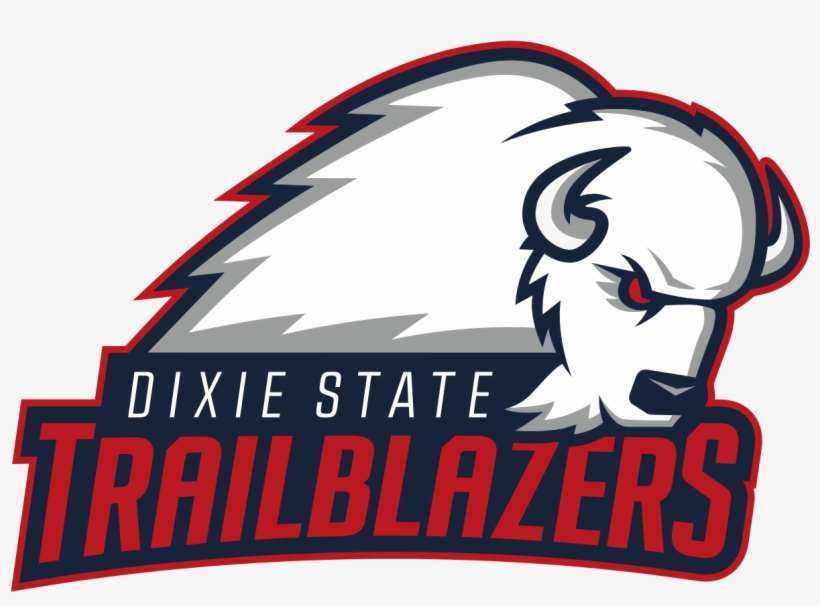 Dixie State Trailblazers Logo, transparent png download