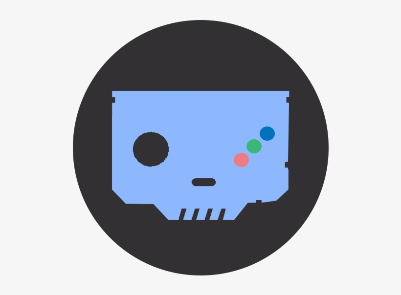 Glitchy Boy Icon Circle - Icon, transparent png download