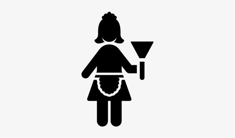 Cleaning Lady Vector - Cleaning Lady, transparent png download