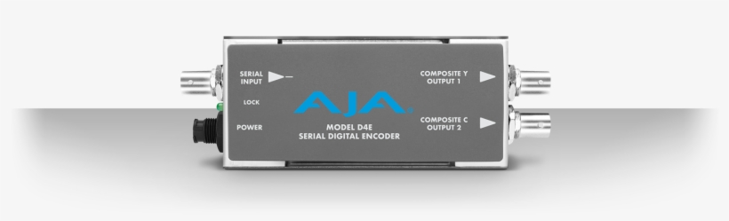 The D4e Sdi Encoder Provides The Lowest Cost All-digital - Aja Hd10cea, transparent png download
