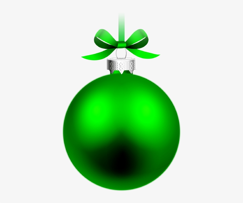 Christmas Ball Decorations 2 Messages Sticker-9 - Green Christmas Ball Png, transparent png download