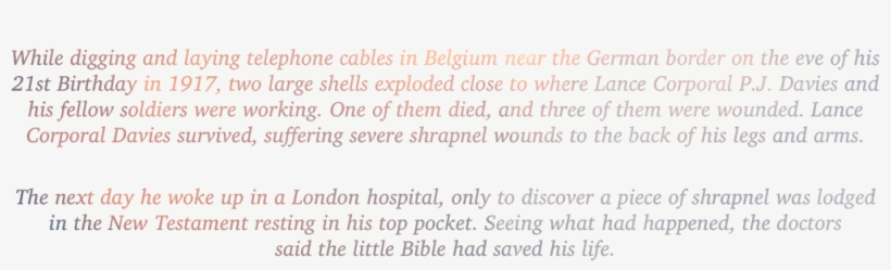 Chaplain Andrew Gillison Was Praised In One Soldier's - Andrew Gillison, transparent png download