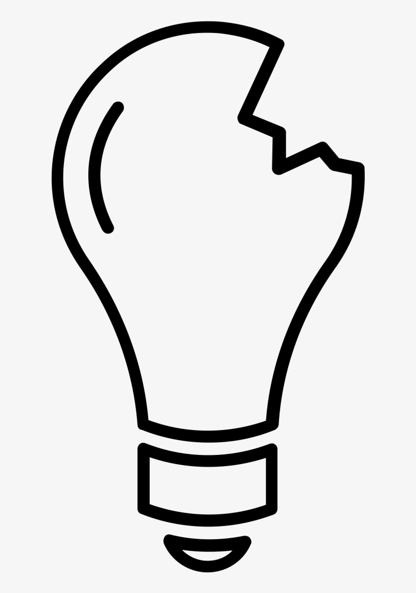 Iot Drives Strategic Diversification, Growth & Differentiation - Broken Light Bulb Clip Art Png, transparent png download