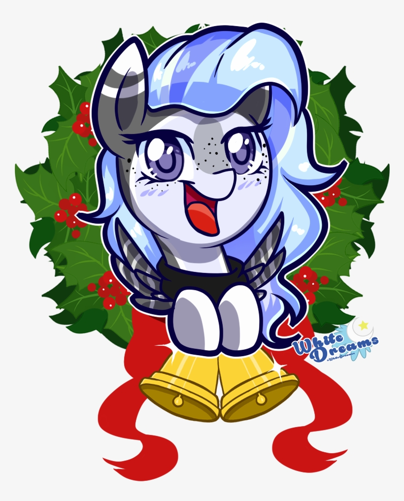 Xwhitedreamsx, Christmas Wreath, Female, Mare, Oc, - Ylilauta, transparent png download