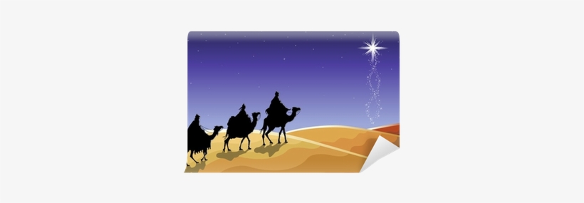 The Three Wise Men Wall Mural • Pixers® • We Live To - Three Wise Men Yard Sign, transparent png download