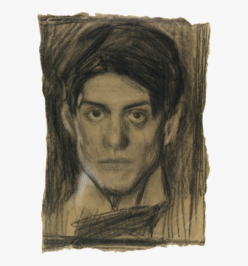 Autorretrato Picasso - Picasso Self Portrait 1899, transparent png download