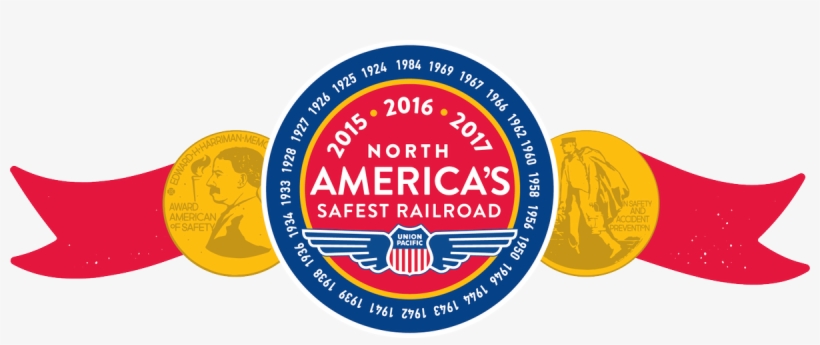 This Is The First Time Since 1943 Up Achieved Safest - Union Pacific, transparent png download