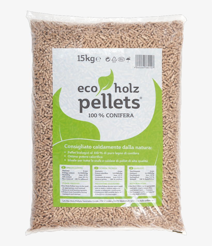 Eco Holz Conifer - Eco Holz Pellet, transparent png download