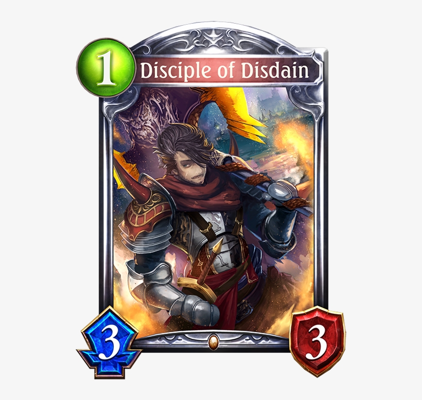 Unevolved Disciple Of Disdain Evolved Disciple Of Disdain - Shadow Verse Best Girl, transparent png download