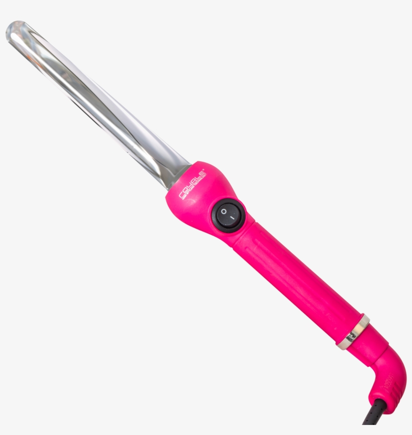 Royale Grande Hot Pink Tourmaline Curling Wand - Babyliss Pink Curling Wand, transparent png download