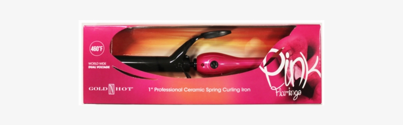 Screen Shot 2015 02 08 At - Gold 'n Hot 460 Pink Flamingo Ceramic Spring 1" Curling, transparent png download