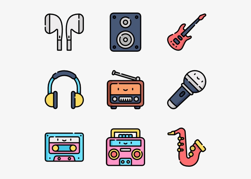 Music Store 50 Icons - Email, transparent png download