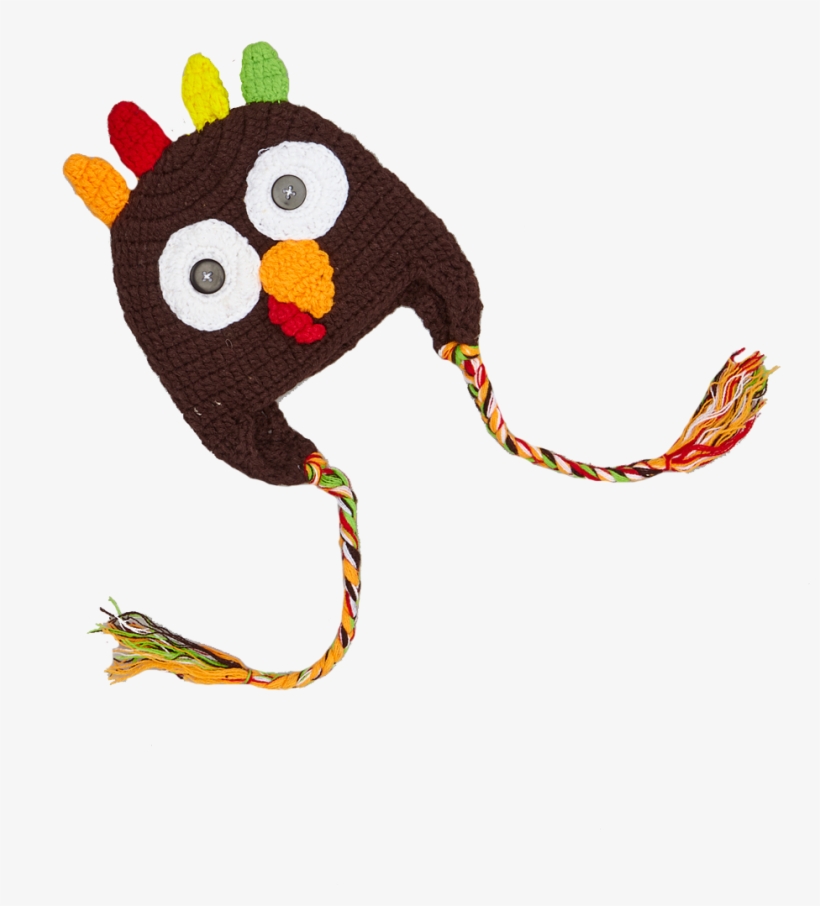 Turkey Thanksgiving Knit Hat - Thanksgiving, transparent png download