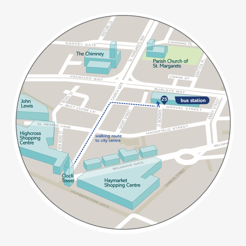 Click On A Route Name From The List For Full Timetable - Leicester, transparent png download