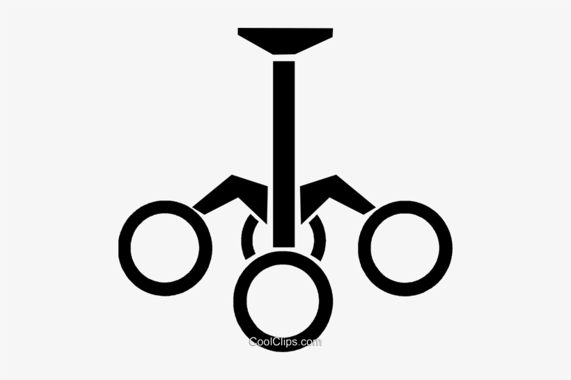 Chandelier Royalty Free Vector Clip Art Illustration - Line Art, transparent png download