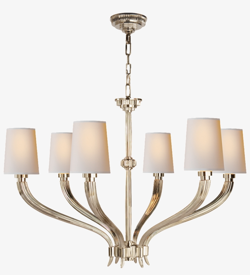 Creative White Chandelier Png Element - Ruhlmann Chandelier, transparent png download