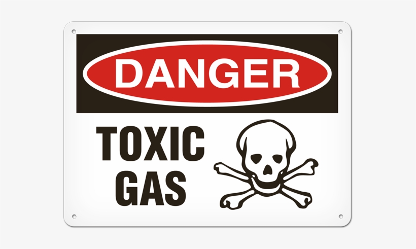 Safety Sign, Danger Toxic Gas, Signs By Incom - Case Of Emergency Run Like Hell, transparent png download