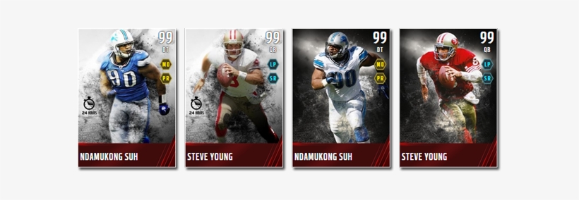 Ndamukong Suh And Steve Young - Signed Ndamukong Suh Photo - 16x20 Vertical), transparent png download