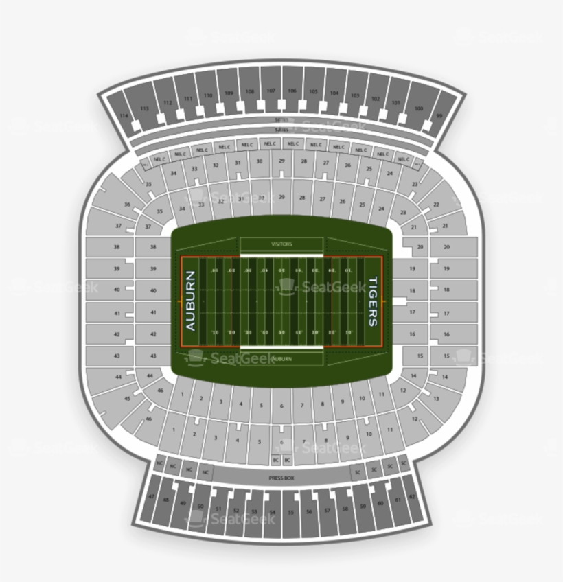 Jordan-hare Stadium, transparent png download