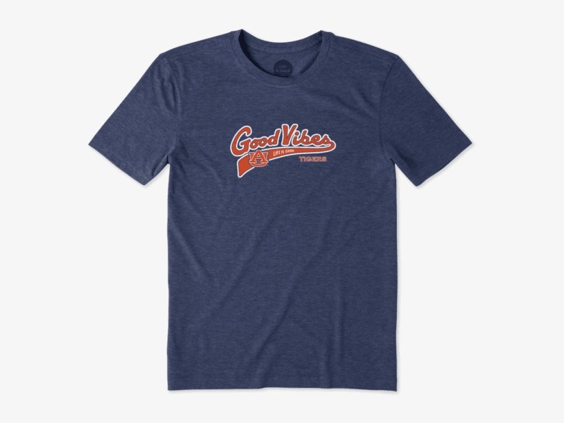 Men's Auburn Tigers Good Vibes Tailwhip Cool Tee - Shirt, transparent png download