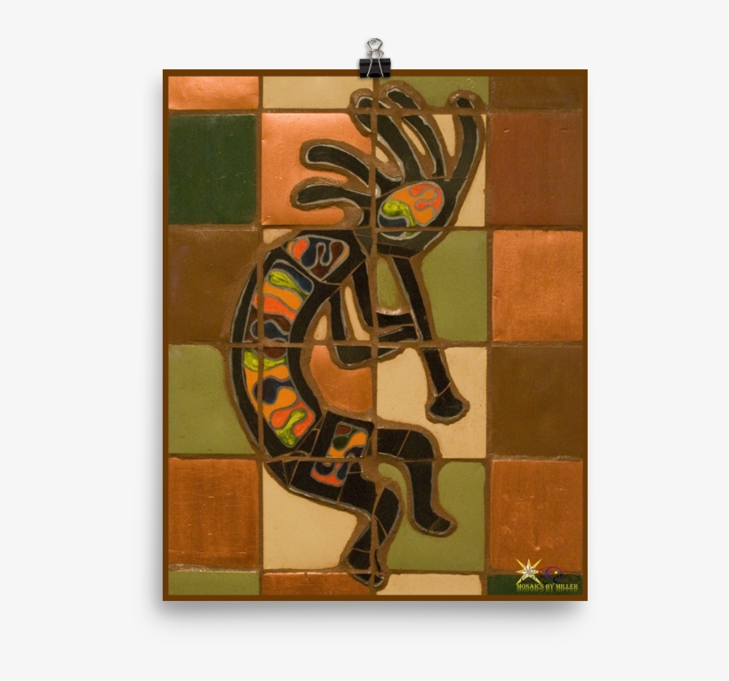 "kokopelli" Print - Simply Canvas Stretched 24' X 36, transparent png download