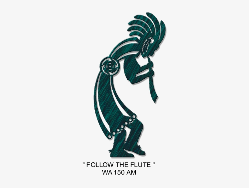 Native American Metal Art Follow The Flute Kokopelli - Kokopelli, transparent png download