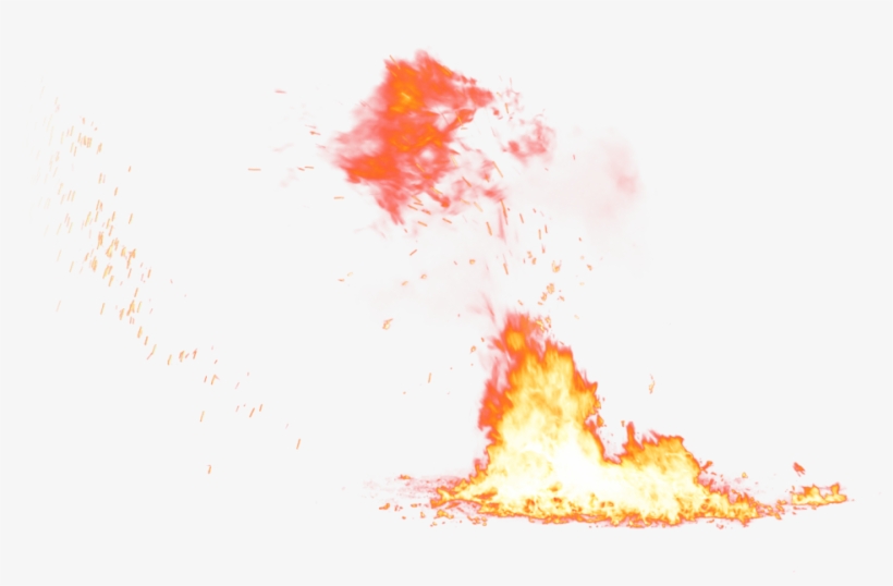 Fire 2 Png By Juaon - Fire On Ground Png, transparent png download