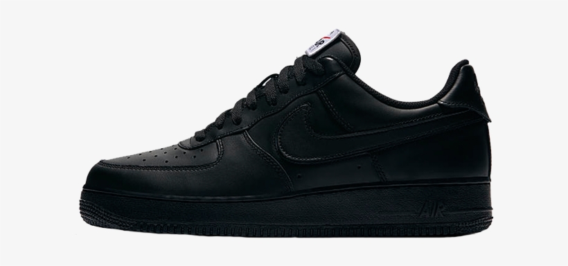 Go Live On 23rd February Via The Retailers Listed - Adidas Air Force 1 Black, transparent png download