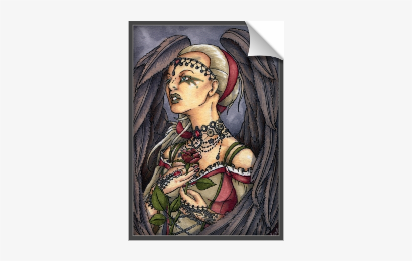 Gothic Angel Portrait - Portrait, transparent png download