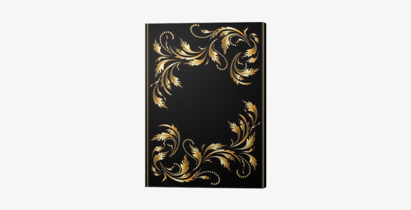 Gold Frame In The Gothic Style - Gothic Architecture, transparent png download