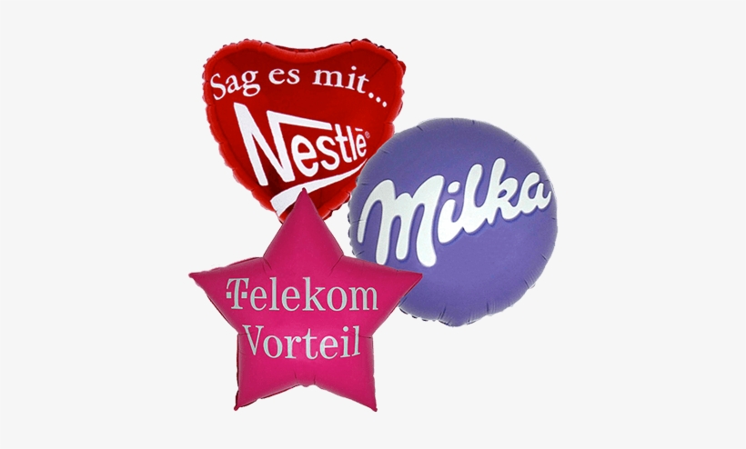 Standard 18 Inch Balloons - 48 X Milka 25gm Alpine Milk, transparent png download