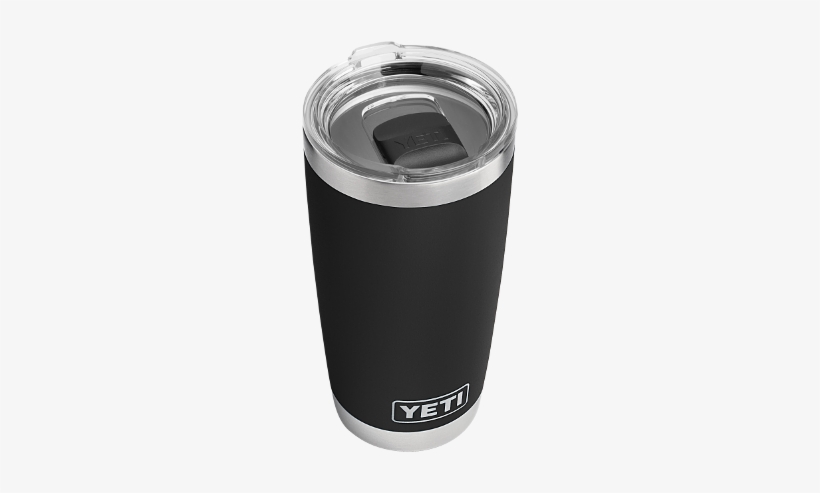 Yeti Rambler 20 Oz - Black 20 Oz Yeti, transparent png download