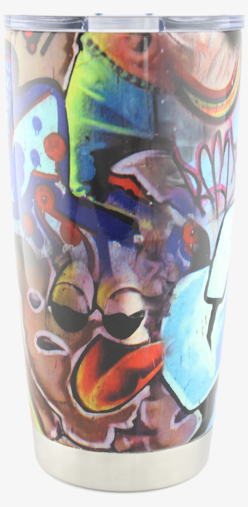 Graffiti Tumbler / Rambler - Pint Glass, transparent png download