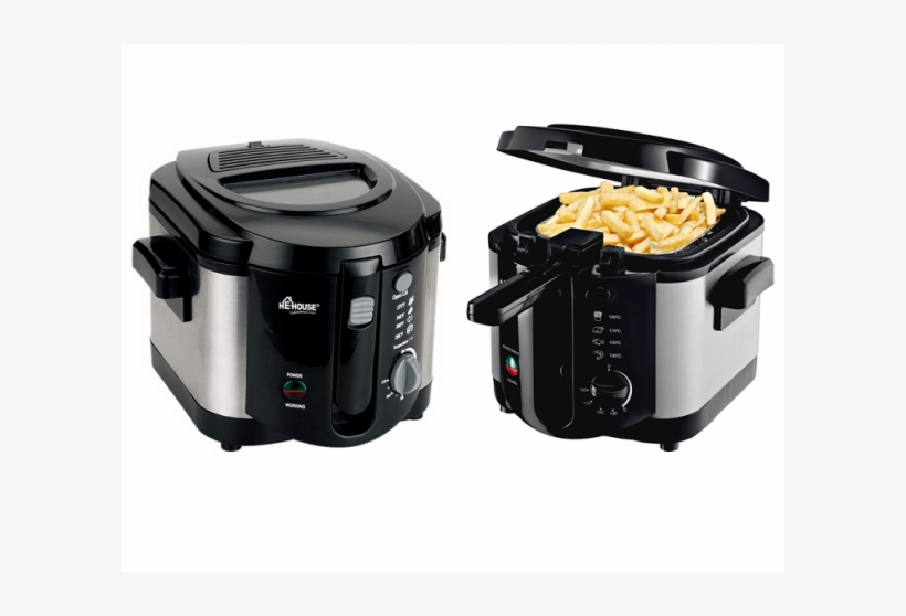 Brentwood Df-720 Appliances 8 Cup Deep Fryer, Silver, transparent png download