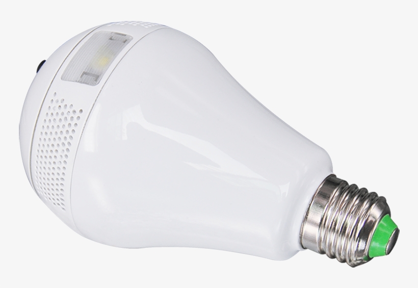 T360swf 960p Panoramic Fisheye Ip Light Bulb Hidden - Light Bulb With Cctv Camera, transparent png download