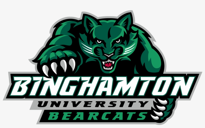 Binghamton Bearcats Primary Logo Colors - Binghamton Bearcats Logo, transparent png download
