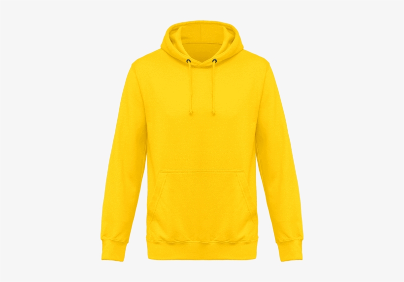 Blank - Hoodie Men - Yellow Long Sleeve Shirt, transparent png download
