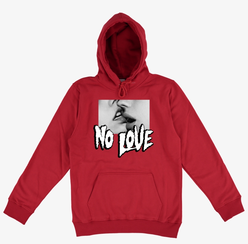 Image Of "no Love" Hoodie " - Hoodie, transparent png download