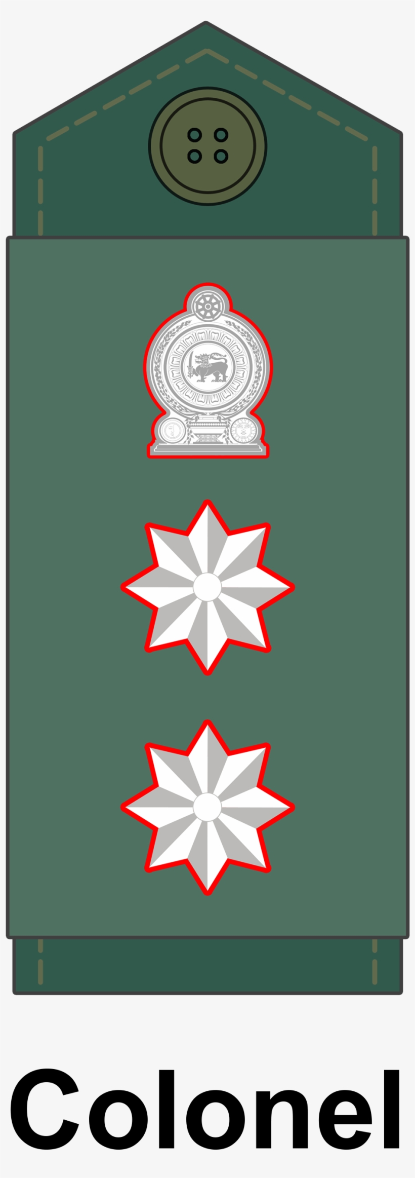 Colonel Rank Png - Emblem, transparent png download