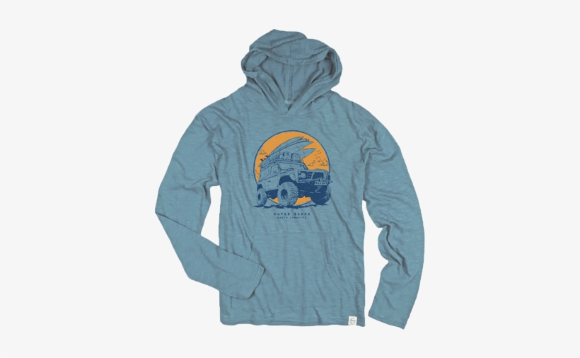 Lightweight Slub Hoodie - Hoodie, transparent png download